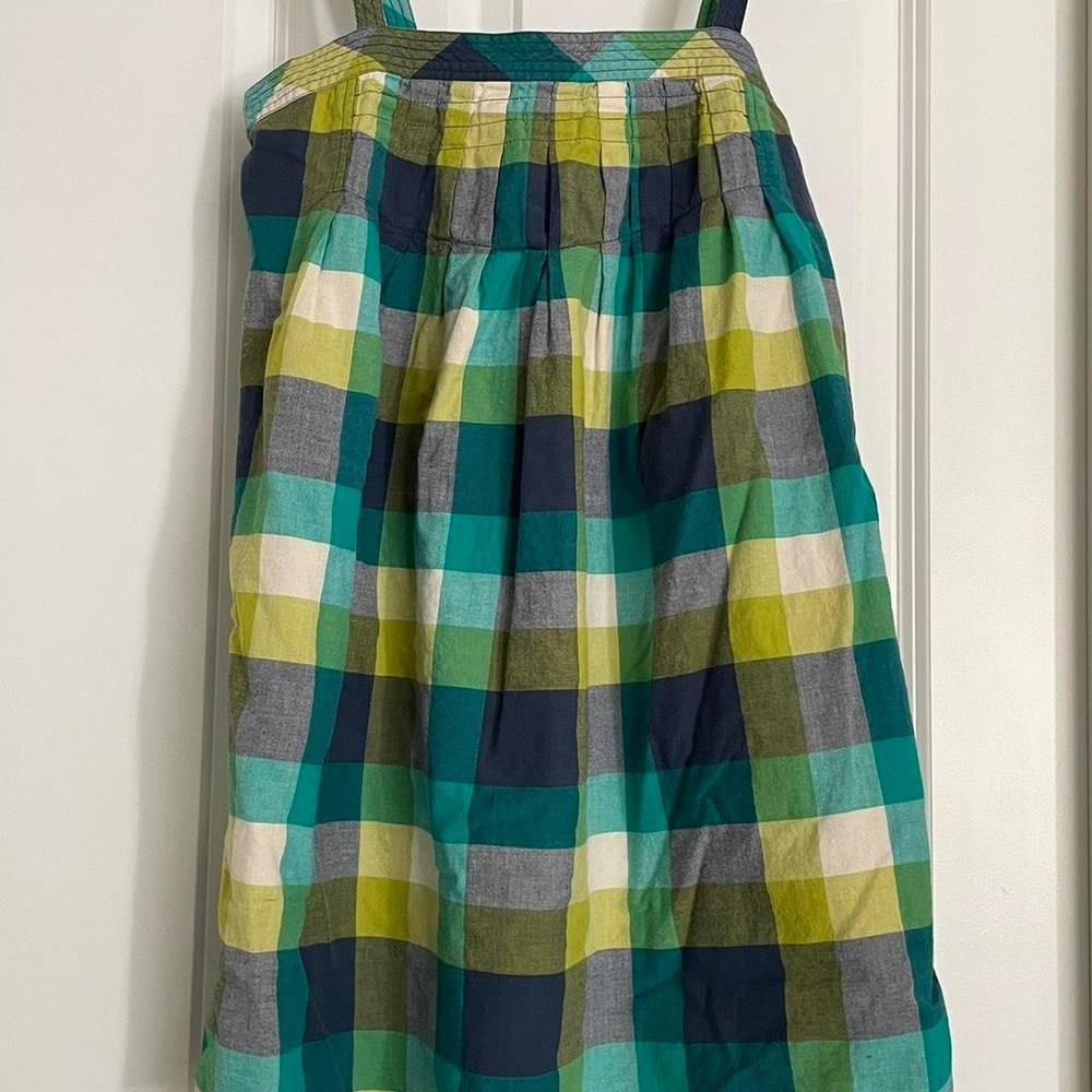 Authentic Y2k Billabong plaid baby doll dress-size M